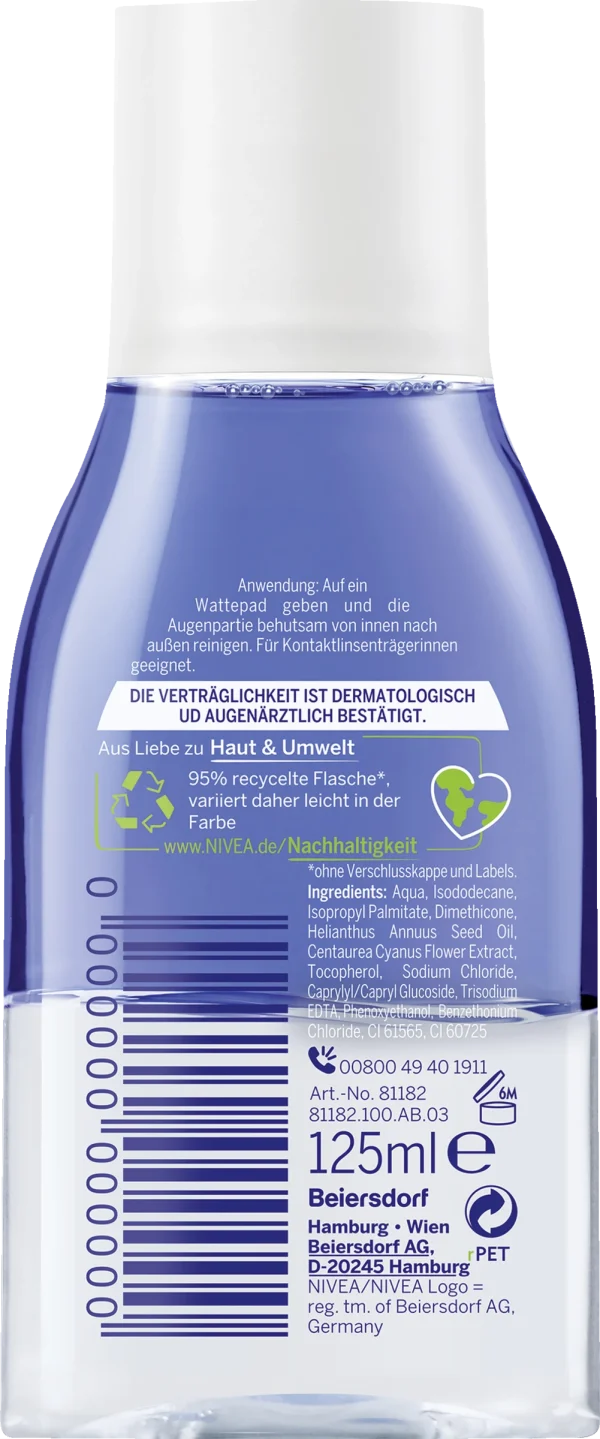 NIVEA Double Effect Augen Make-Up Entferner 3