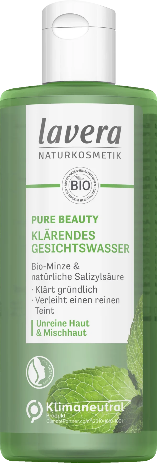 Lavera PURE BEAUTY Klärendes Gesichtswasser 1