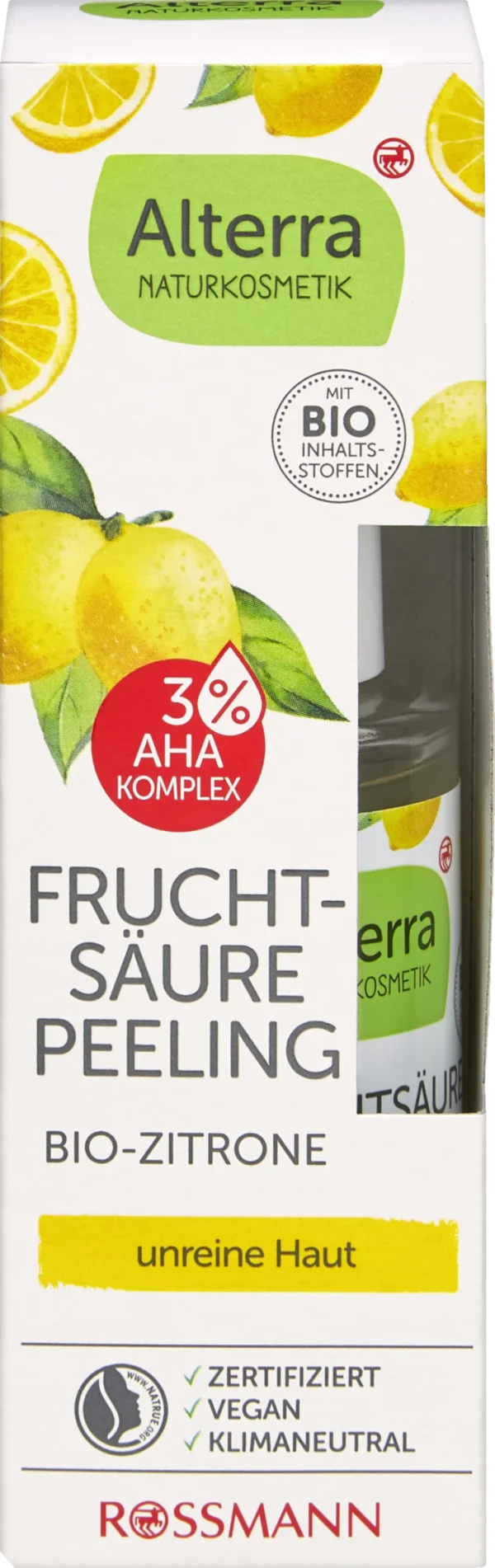 Alterra NATURKOSMETIK Fruchtsäure Peeling 1