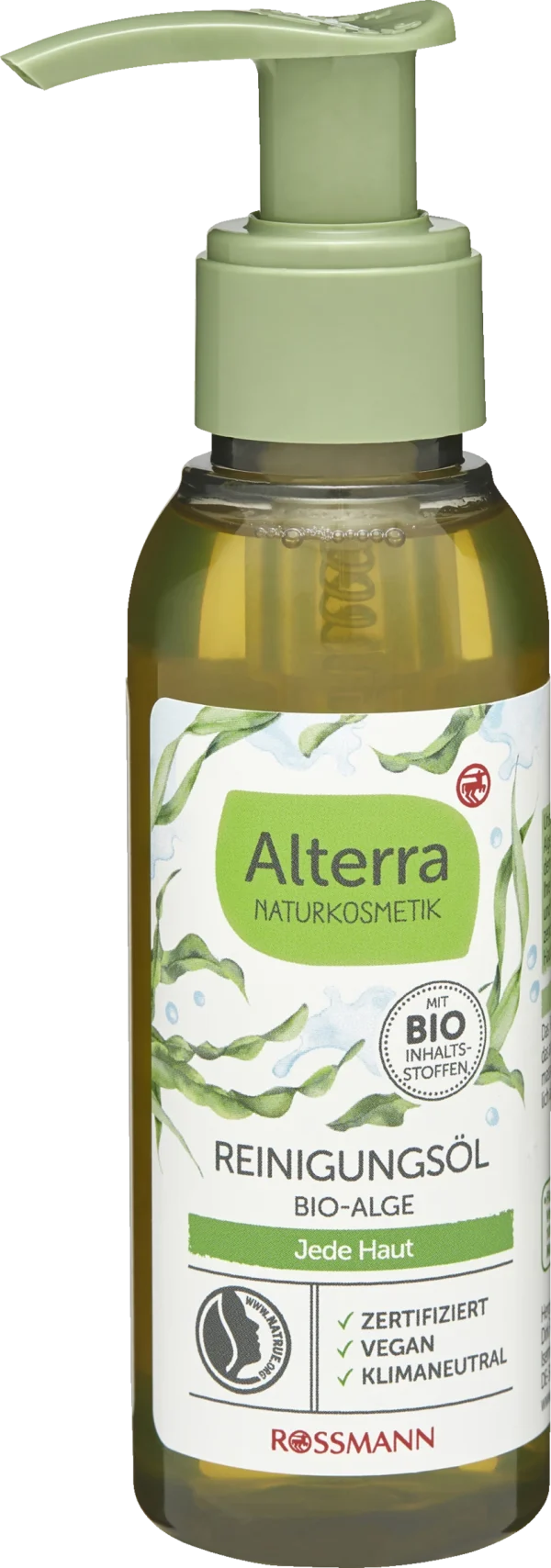 Alterra NATURKOSMETIK Reinigungsöl Bio-Alge 1