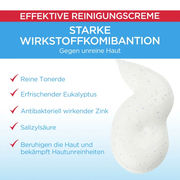 Garnier SkinActive Hautklar 3in1 Tonerde Reinigung + Peeling + Maske 7